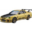 Aoshima 1/24 The Tuned Car No.15 Top Secret BNR34 Skyline GT-R '99 (Nissan), AOS53041, by AOSHIMA
