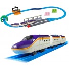 TAKARA TOMY Plarail connection! E8 series Tsubasa & Tomica arch railroad crossing set, TAK15478, by TAKARA TOMY