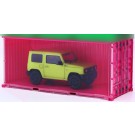 Fujimi 1/24 Car NEXT Series No.1002 20ft Container (Pink), FUJ66479, by FUJIMI