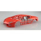 Aoshima 1/24 Pre-Painted Model No.01-A '11 Lamborghini Aventador Orange Pearl  , AOS62012, by AOSHIMA