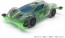 Tamiya MINI 4WD FESTA JAUNE L GREEN SPECIAL (POLYCARBONATE BODY, MS CHASSIS)  , TAM54858, by TAMIYA