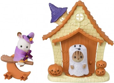 Epoch Sylvanian Families - Se-196 DokiDoki Halloween House Set  , EPC88905, by Epoch