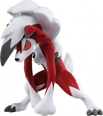TAKARATOMY Pocket Monsters Monster Collection EX ESP_09 Lycanroc (Midnight Form) , TAK63748, by TAKARA TOMY