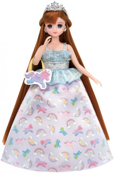 TAKARA TOMY Licca-chan Yumeiro Dress Set Yumekawa Rainbow  , TAK72895, by TAKARA TOMY
