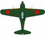 Platz 1/144 IJN INTERCEPTOR AIRCRAFT KAWANISHI N1K2-J SHIDEN-KAI (LATE PRODUCTION TYPE) (2PCS)  t, PLZ54286, by PLATZ
