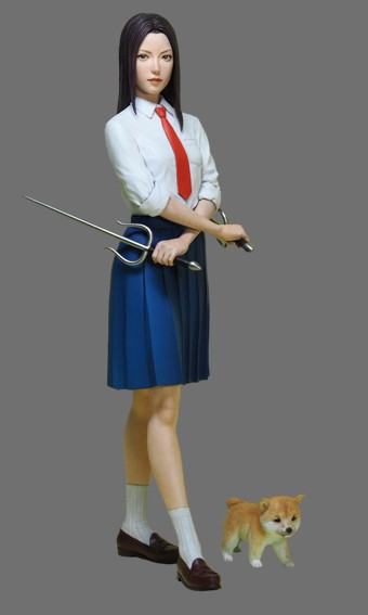 Atelier IT 1/8 JK (high school girl) with Sai Completed resin figure by Hiroki Hayashi, AIT31731, by Atelier IT