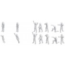 Bandai 1/144 Builders Parts HD MS Figure 01 White , BAN11627, by BANDAI