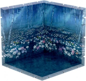 PLM Dioramansion 150 White Birch & Lilies, PEL42650, by PLM