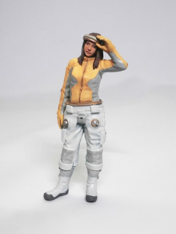 Honemitsu products 1/20 Space ship Engineer Vivian Savina resin kit figure, HNM004, by Honemitsu Products