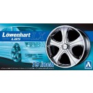 Aoshima 1/24 LowenHart LD5 LX 19inch  (4 wheels & tires), AOS55304, by AOSHIMA