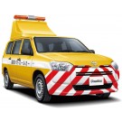 Aoshima 1/24 The Model Car No.SP 1/24 Toyota NCP160V Probox '14 Street Patrol Car  , AOS59975, by AOSHIMA