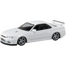 Aoshima 1/32 The Snap Kit No.11-SP3 Nissan R34 Skyline GT-R Custom Wheel (White Pearl), AOS66324, by AOSHIMA