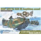 Aoshima 1/72 JGSDF ASSAULT AMPHIBIOUS VEHICLE (AAVC7A1 RAM/RS) COMMAND ISLET LANDING OPERATION  , AOS56653, by AOSHIMA