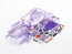Tamiya DCR-01 BODY PARTS SET (CLEAR PURPLE) Mini 4WD , TAM53738, by TAMIYA