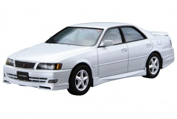 Aoshima 1/24 The model car 16 Toyota JZX 100 Chaser tourer V '98 plastic kit , AOS52136, by AOSHIMA