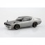 Aoshima 1/32 The Snap Kit No.18-SP1 Nissan C110 Skyline GT-R Custom (Silver), AOS66829, by AOSHIMA