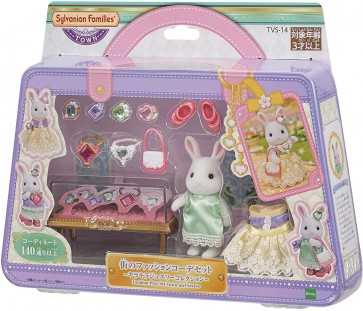 Epoch Sylvanian Families Street Fashion Coordination Set -Glitter Jewelry Collection-  , EPC46670, by Epoch