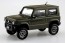 Aoshima 1/32 Raku-Pla Snap Kit No.09CU-JG Suzuki JB64 Jimny Custom Wheel (Jungle Green), AOS04221, by AOSHIMA