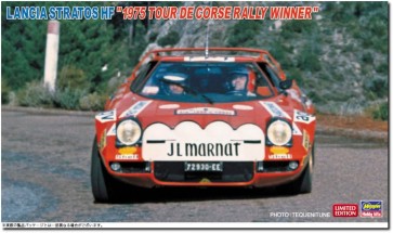 Hasegawa 1/24 Lancia Stratos HF 1975 Le Tour de Corse Rally Winner, HAS07370, by HASEGAWA