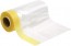 Tamiya Tamiya Make-up Materials No.203 Masking Tape w/Plastic Sheeting 150mm, TAM77267, by TAMIYA