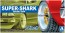 Aoshima 1/24 Super Shark Shallow Rim 14inch  (4 wheels & tires), AOS55489, by AOSHIMA