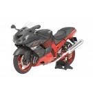 Tamiya 1/12 Masterwork Collection KAWASAKI ZX-14 METALLIC FLAT SPARK BLACK FINISHED MODEL  , TAM10855, by TAMIYA