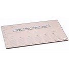 Tamiya 1/32 Mini 4WD Grade Up Part  MINI 4WD ACRYLIC SETTING BOARD (SMOKE)  , TAM56180, by TAMIYA
