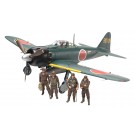TAMIYA 1/48 Mitsubishi A6M5/5a Zero Fighter (Zeke) Model 52/52 , TAM61103, by TAMIYA