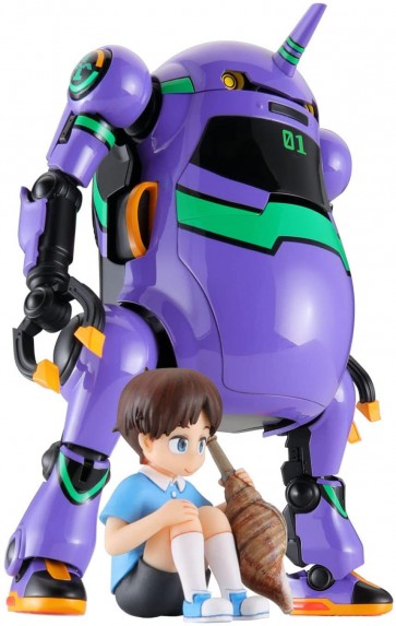 Hasegawa 1/20 20 Mechatro WeGo Evangelion Collaboration Series Vol.5 "Shogouki" + Shinji Ikari, HAS23180, by HASEGAWA