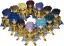 Bandai TAMASHII NATIONS BOX Saint Seiya ARTlized - Gather! The Strongest Golden Saint -: 1Box (12pcs), BAC50368, by BANDAI