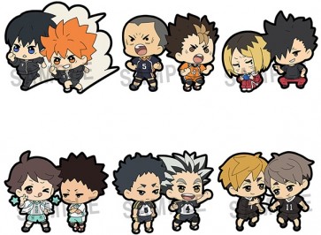 MegaHouse Rubber Mascot Buddy Colle Haikyu!! 1Box (6pcs), MEG34042, by MEGAHOUSE