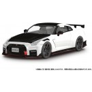 Aoshima 1/24 Raku-Pla Snap Car No.2-BW R35 Nissan GT-R Nismo Special Edition 2022 Brilliant White Pearl, AOS65921, by AOSHIMA