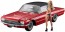Hasegawa 1/24 SP Series (Limited Release) 1966 AMERICAN COUPE TYPE T W/BLONDE GIRLS FIGURE  , HAS22411, by HASEGAWA