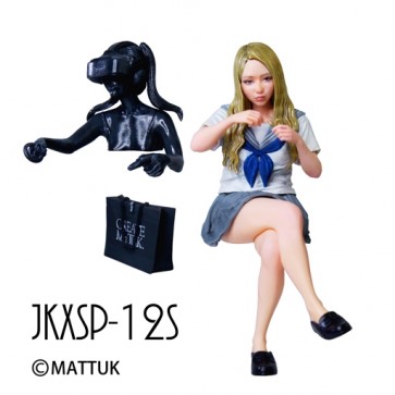 MK2. 1/12 JKXSP-12S kawaii JK figure resin kit, MK200237, by MK2