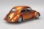 Aoshima 1/32 RakuPla Snap Kit No.20CU-MO Volkswagen Beetle Custom (Metallic Orange), AOS68083, by AOSHIMA