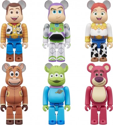 Medicom Toy BE@RBRICK Chase Toy Story: 1Box (12pcs), MED23108, by MEDICOM TOY