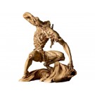 KAIYODO ARTPLA Sculpture Works Evangelion Unit-02 Beast Mode 2nd Form The Beast Battle of Geofront Beige Color Ver., KYD90468, by KAIYODO