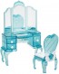 TAKARA TOMY Licca LF-08 Dreaming Princess Crystal Dresser Set  , TAK76664, by TAKARA TOMY