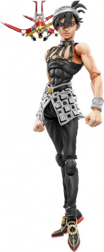 Medicos Super Action Statue Narancia Ghirga & As Ver. BLACK (JoJo's Bizarre Adventure Part 5), MEC35482, by MEDICOS