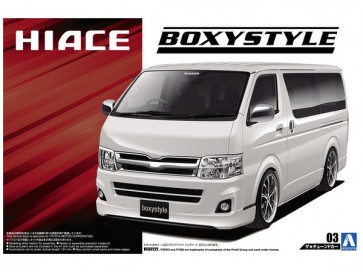 Aoshima 1/24 The Tuned Car No.03 Boxystyle TRH200V Hiace Super GL 2010  , AOS50958, by AOSHIMA
