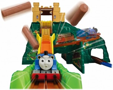 TAKARA TOMY Plarail Thomas the Tank Engine Rattling! Viewn! Dokidoki Mountain DX (with First Time Bonus Tal Bump Freight Car), TAK75919, by TAKARA TOMY