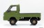 Aoshima 1/32 Raku-Pla Snap Kit No.05CU-OG Subaru Sambar Truck Custom Wheels (Olive Green), AOS03897, by AOSHIMA