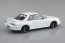 Aoshima 1/32 Raku-Pla Snap Kit No.14CU-CW Nissan R32 Skyline GT-R Custom Wheel (Crystal White), AOS02883, by AOSHIMA