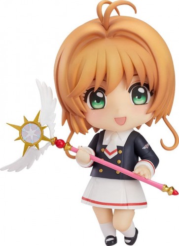 Good Smile Company Nendoroid Sakura Kinomoto: Tomoeda Junior High Uniform Ver. (Cardcaptor Sakura: Clear Card) (Reissue), GSC75044, by GOOD SMILE COMPANY