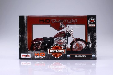 1/12 Maisto Finished model Harley Davidson 2012 XL 1200V Seventy-Two RED, AOS04408, by AOSHIMA