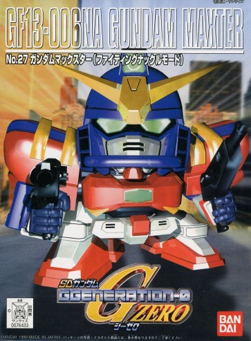 Bandai GG #027 SD GUNDAM MAXTER , BAN44339, by BANDAI