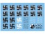 Platz 1/72 Focke-Wulf Fw190A Photo-Etched Parts (Interior) & Swastika Decal Set  t, PLZ51896, by PLATZ