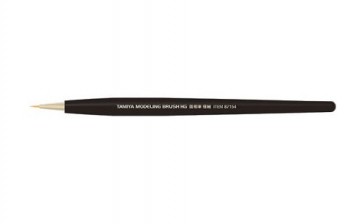 Tamiya Makeup material series No.154 Modeling Brush HG Pointed Brush Extra Fine, TAM71544, by TAMIYA