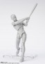 Bandai S.H.Figuarts Body-kun -Sports- Edition DX SET (Gray Color Ver.), BAC49331, by BANDAI