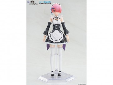 Apex 1/8 ARCTECH Posable Series Re:Zero Starting Life in Another World Ram, APE21559, by Apex